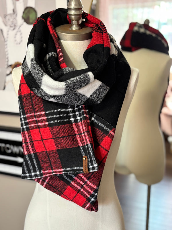 Holiday  - Patchwork Long Scarf