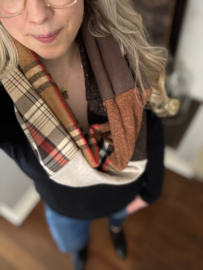 Harvest Spice - Mix Match Infinity Scarf