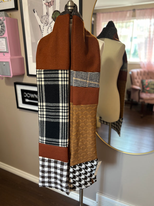 Autumn - Patchwork Long Scarf