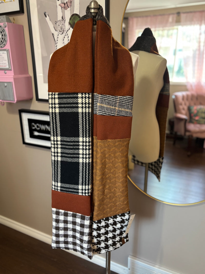 Autumn - Patchwork Long Scarf