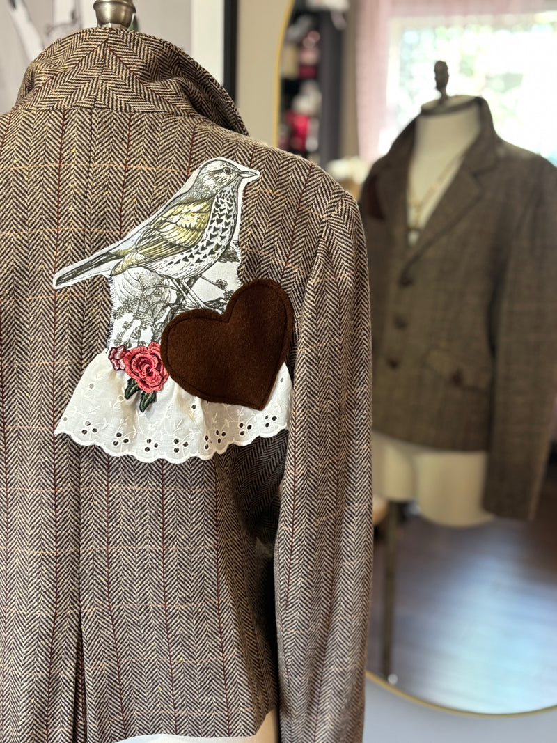Brown Tweed Blazer - Reimagined Collection & Heartfelt Collection