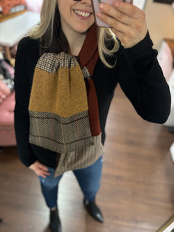 Walk in the Park - Long Mix Match Scarf