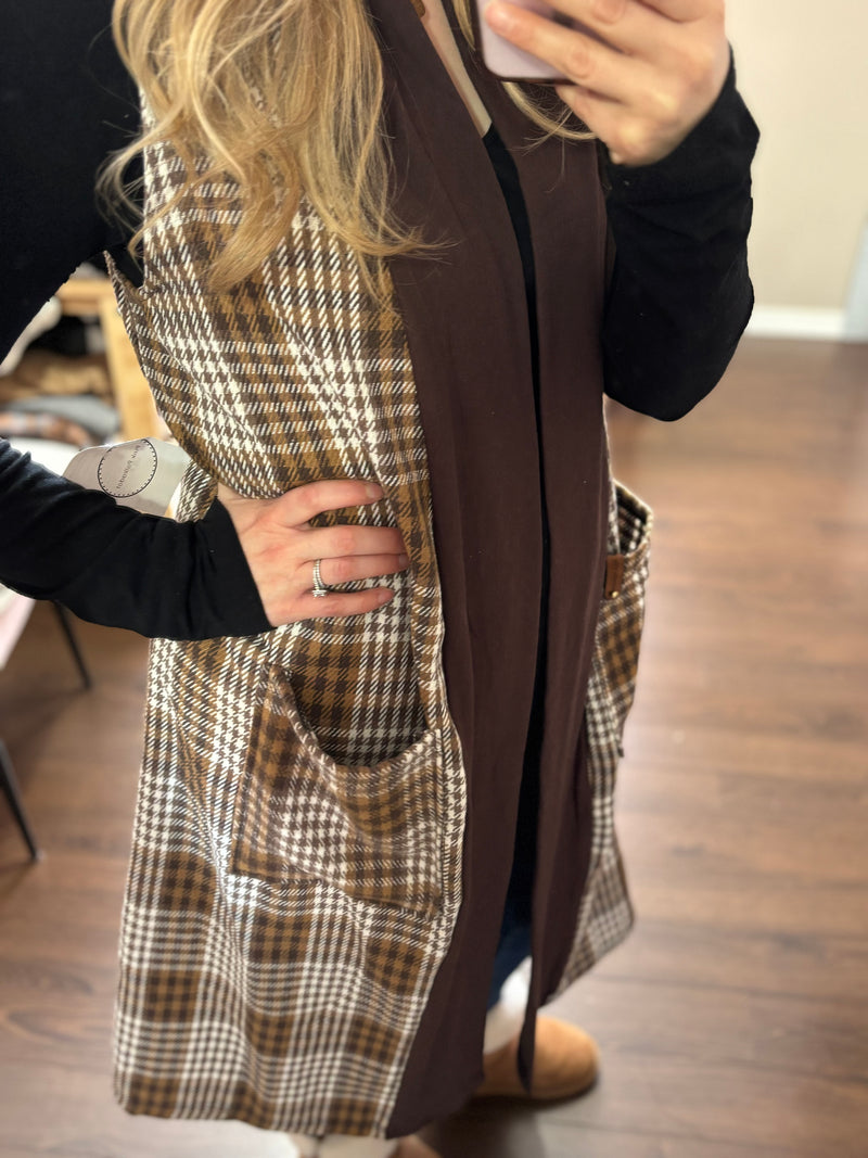 Woodland Plaid - Uptown Vest