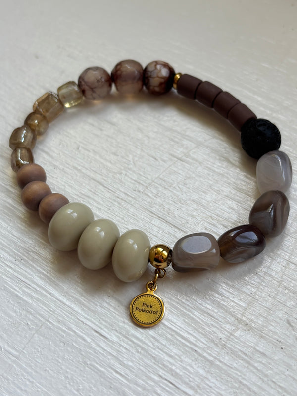 Lake Side - 7.5 inch- Stretch Bracelet