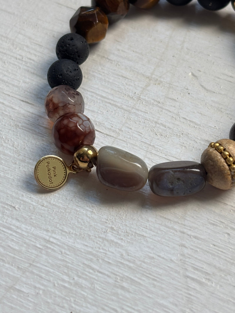 Lost Love - 7 inch- Stretch Bracelet- Heartfelt Collection