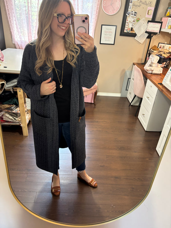 Blue - DUSTER Cardigan