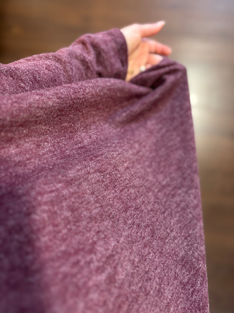 Sugar Plum - Slouchy Sweater