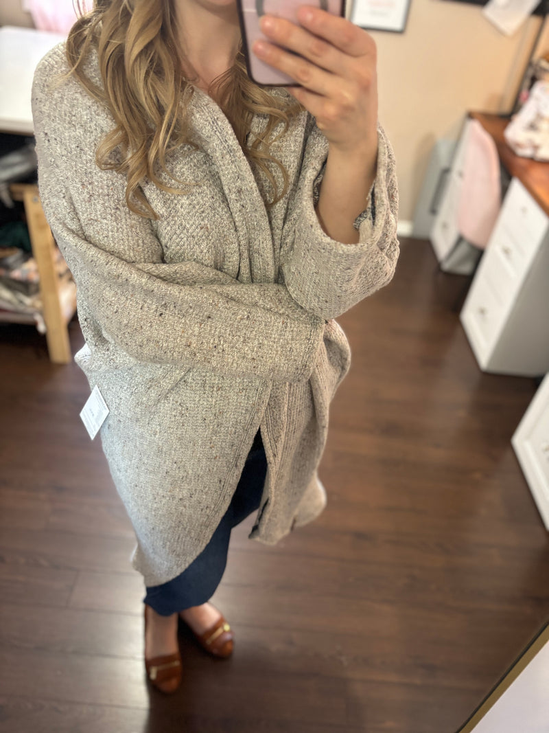 Frost- LONG Picnic Cardigan