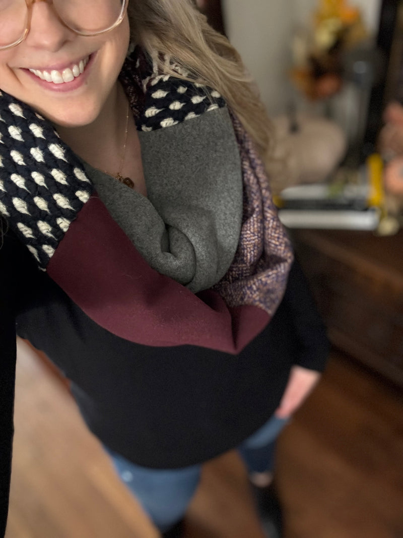 Passion - Mix Match Infinity Scarf