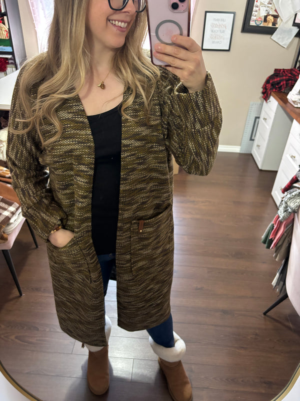 Forest - DUSTER Cardigan