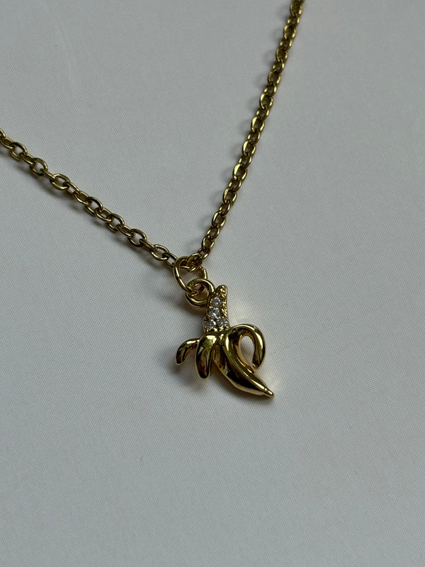 Banana-  Charm Necklace