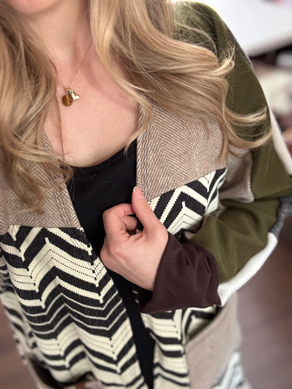 Dazed - Patchwork Cardigan