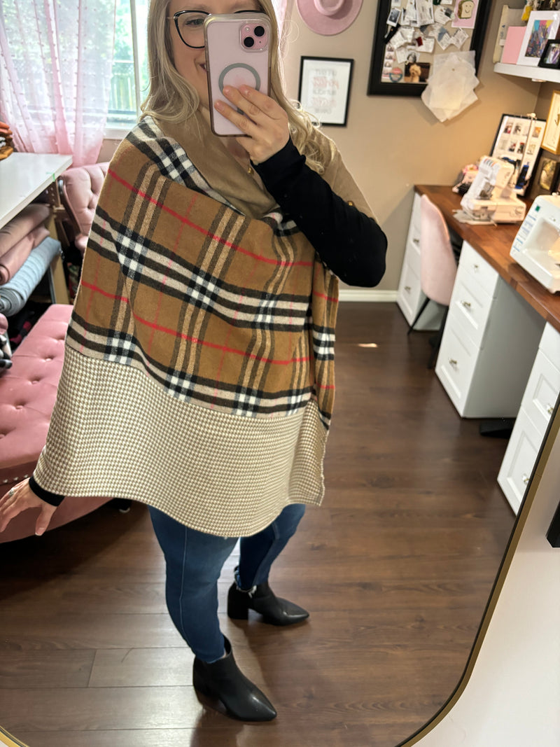 Uptown  - Mix Match Poncho