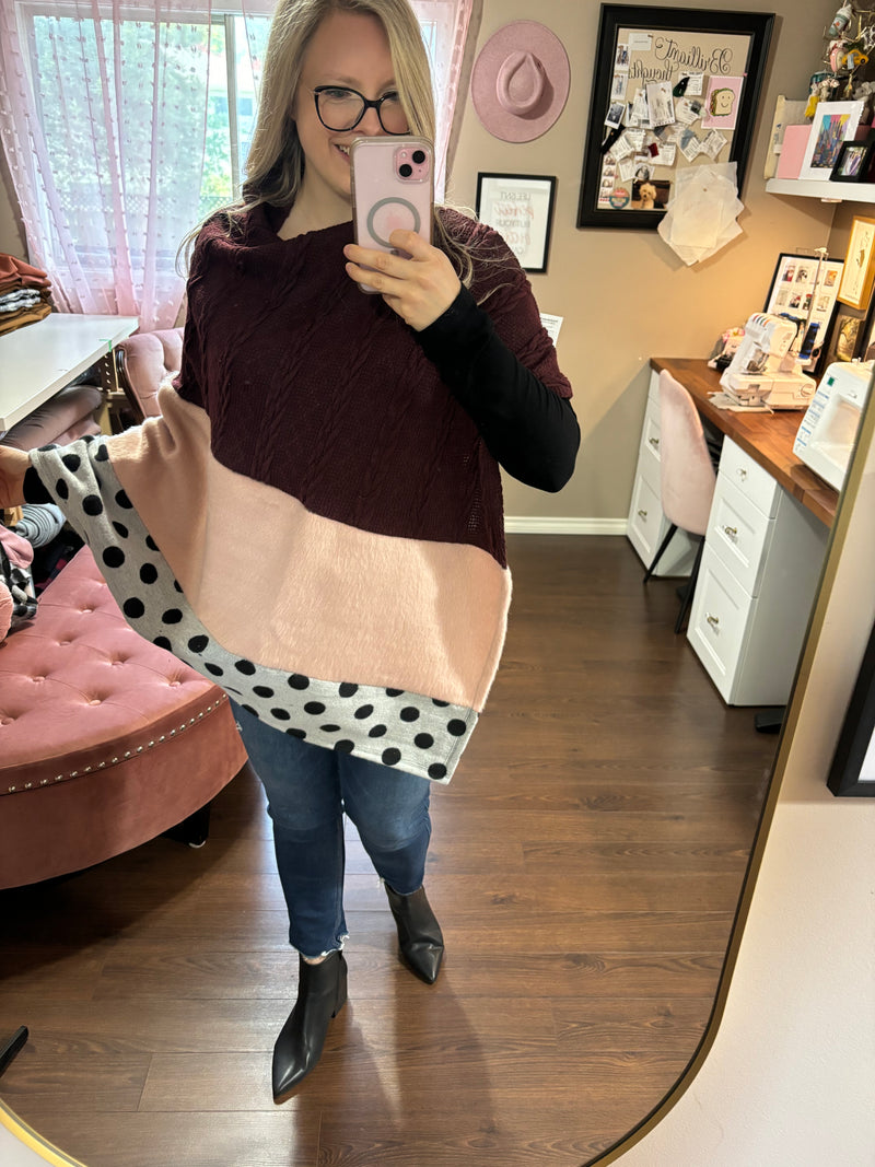 Dotty - Mix Match Poncho