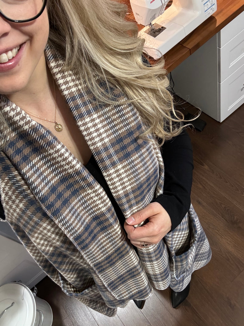 Cottage Plaid - Downtown Vest