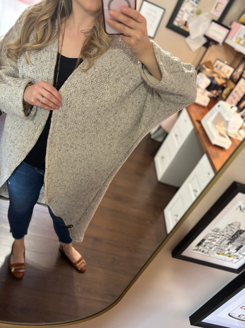 Frost- LONG Picnic Cardigan