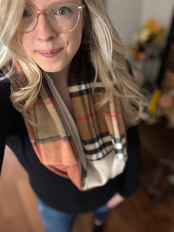 Pumpkin Spice- Mix Match Infinity Scarf