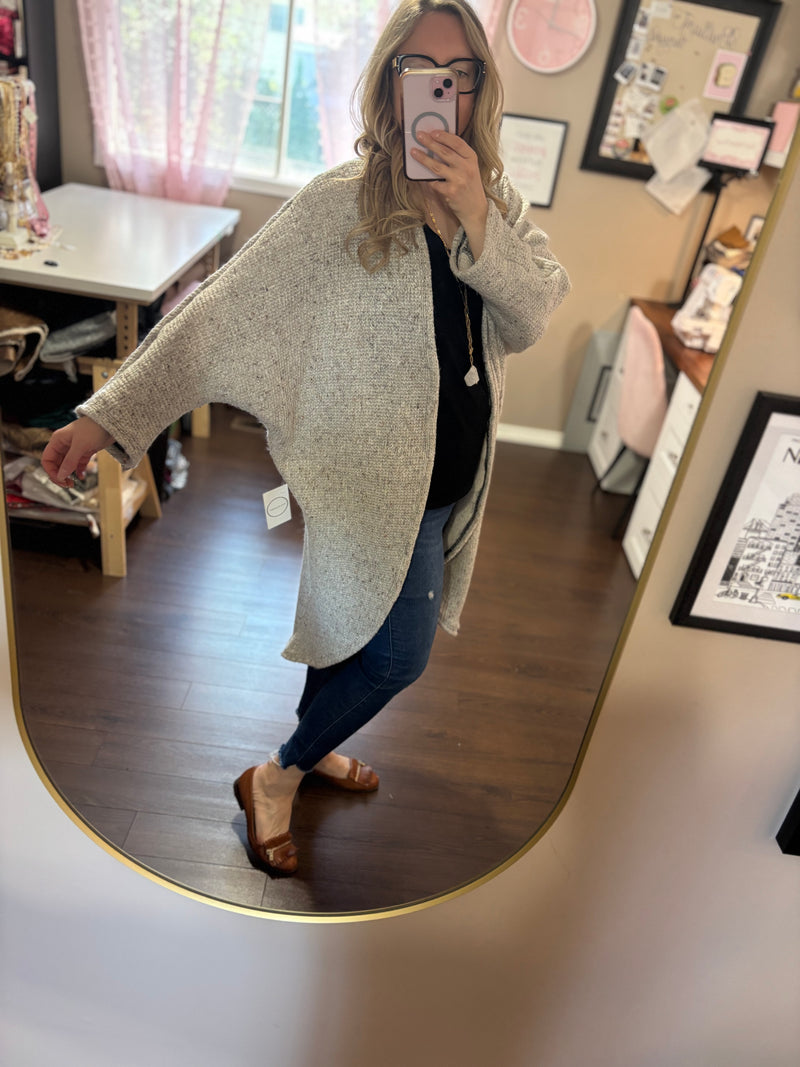 Frost- LONG Picnic Cardigan