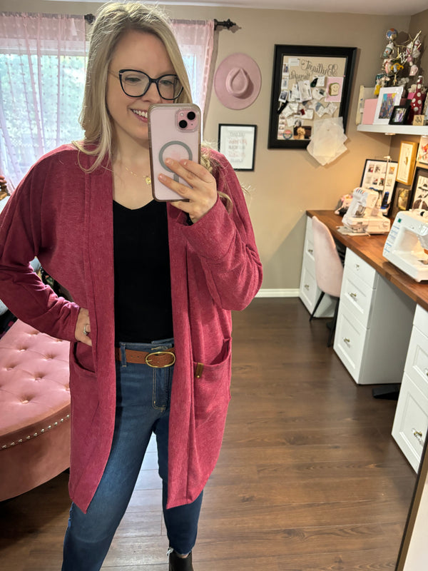 Paint the Town Pink  - Cardigan