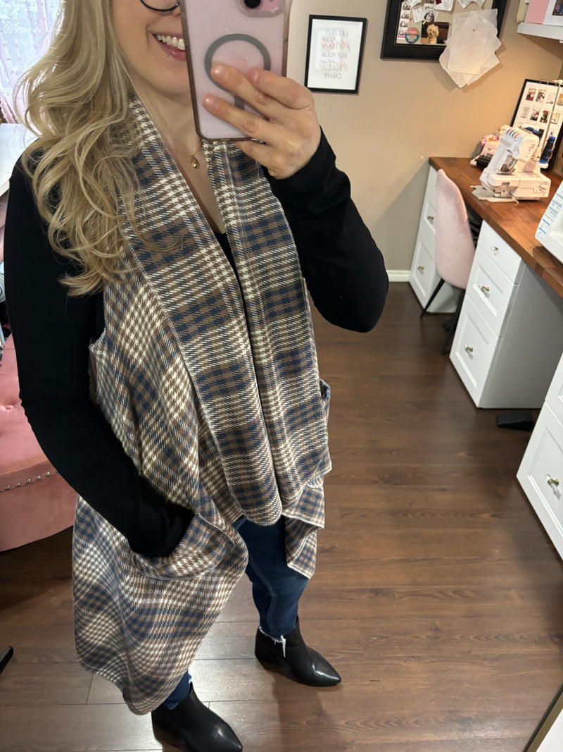 Cottage Plaid - Downtown Vest