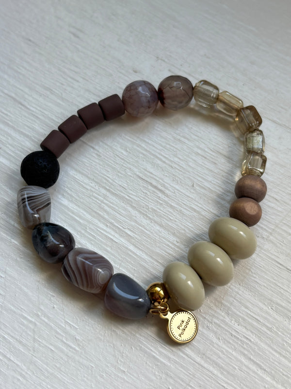 Lake Side - 7 inch- Stretch Bracelet