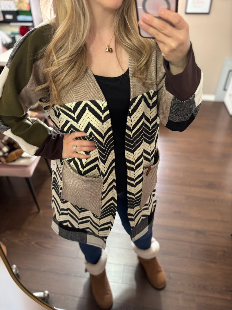 Dazed - Patchwork Cardigan