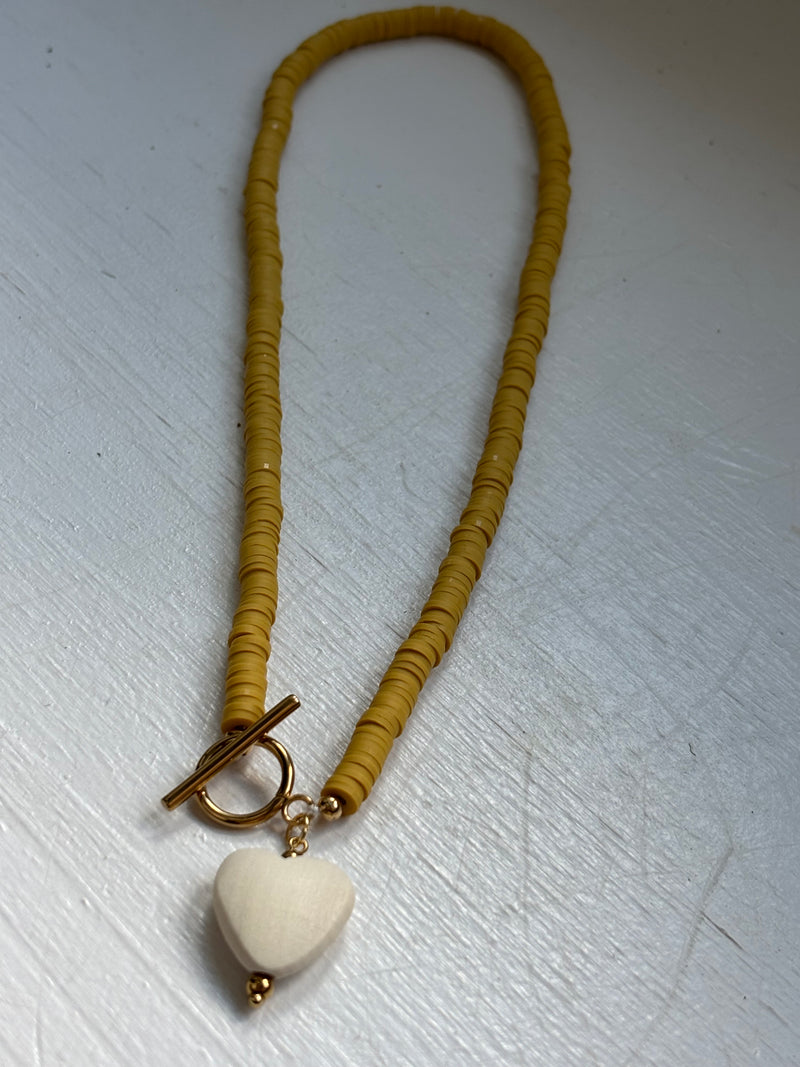 Harvest Sun - Fancy Necklace - Heartfelt Collection