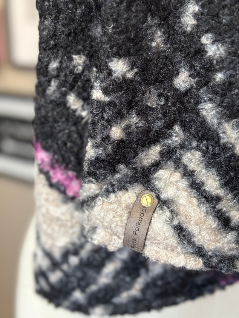Winterberry - Patchwork Long Scarf