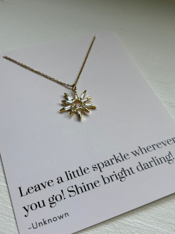 North Star-  Charm Necklace