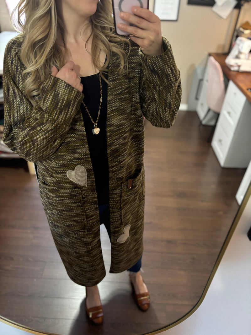Forest - DUSTER Cardigan - Heartfelt Collection