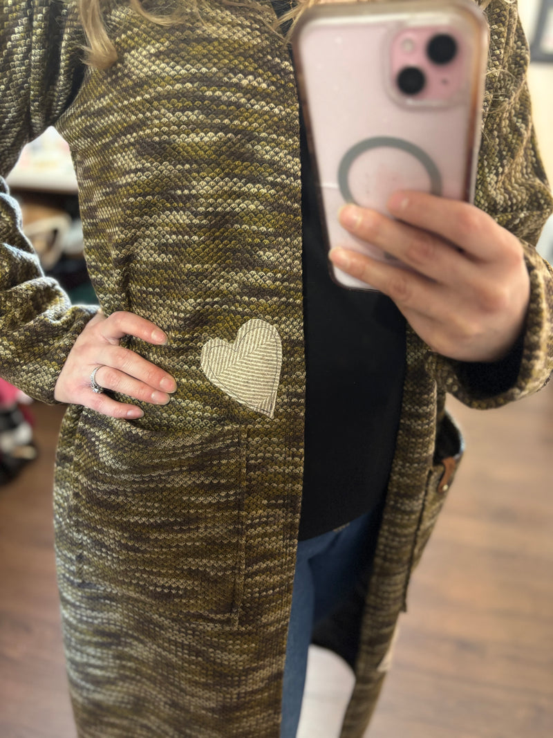 Forest - DUSTER Cardigan - Heartfelt Collection