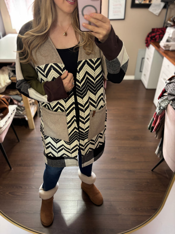 Dazed - Patchwork Cardigan