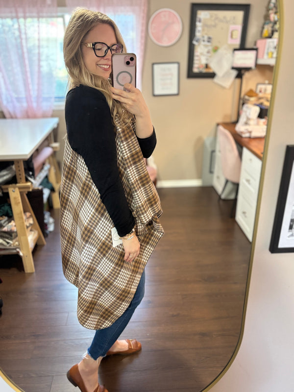 Woodland Plaid - Downtown Vest