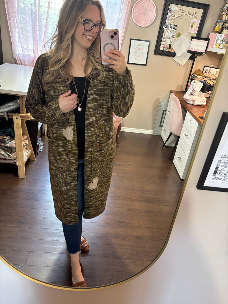 Forest - DUSTER Cardigan - Heartfelt Collection