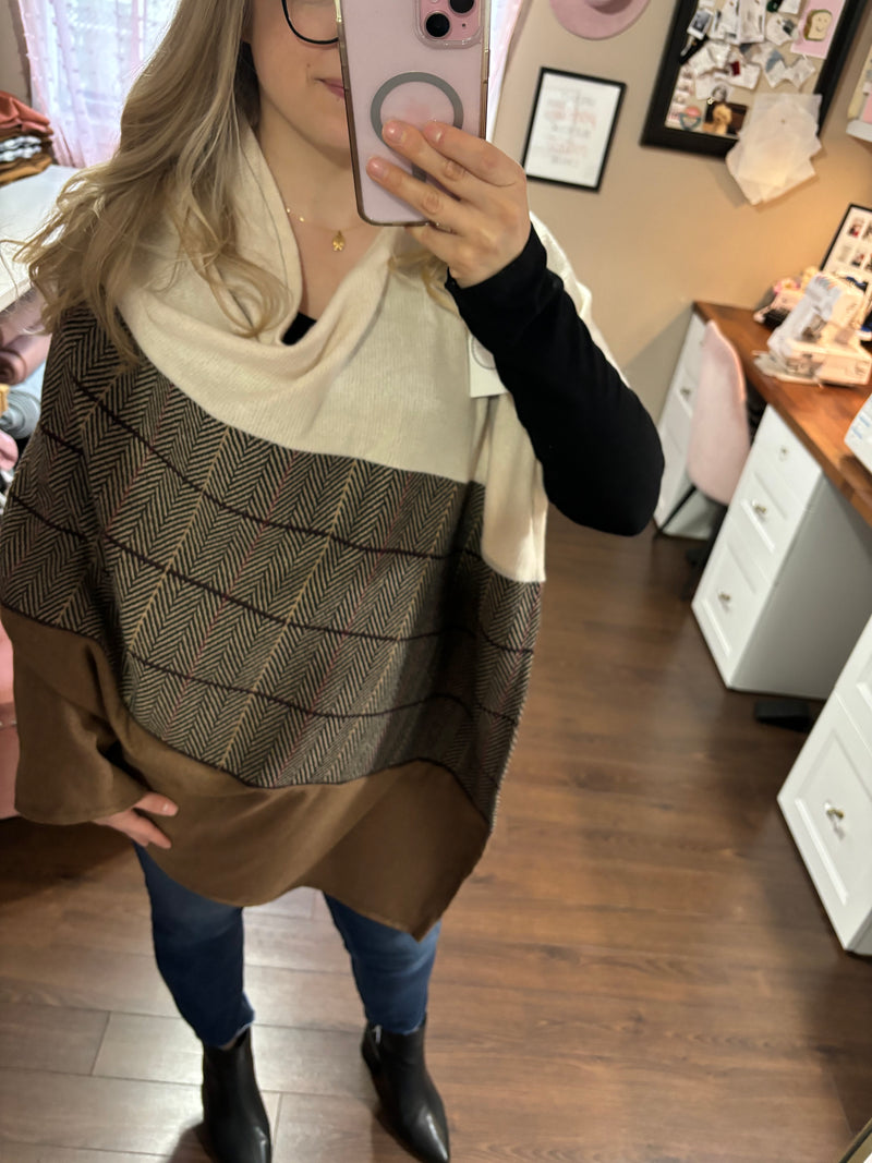 Countryside- Mix Match Poncho