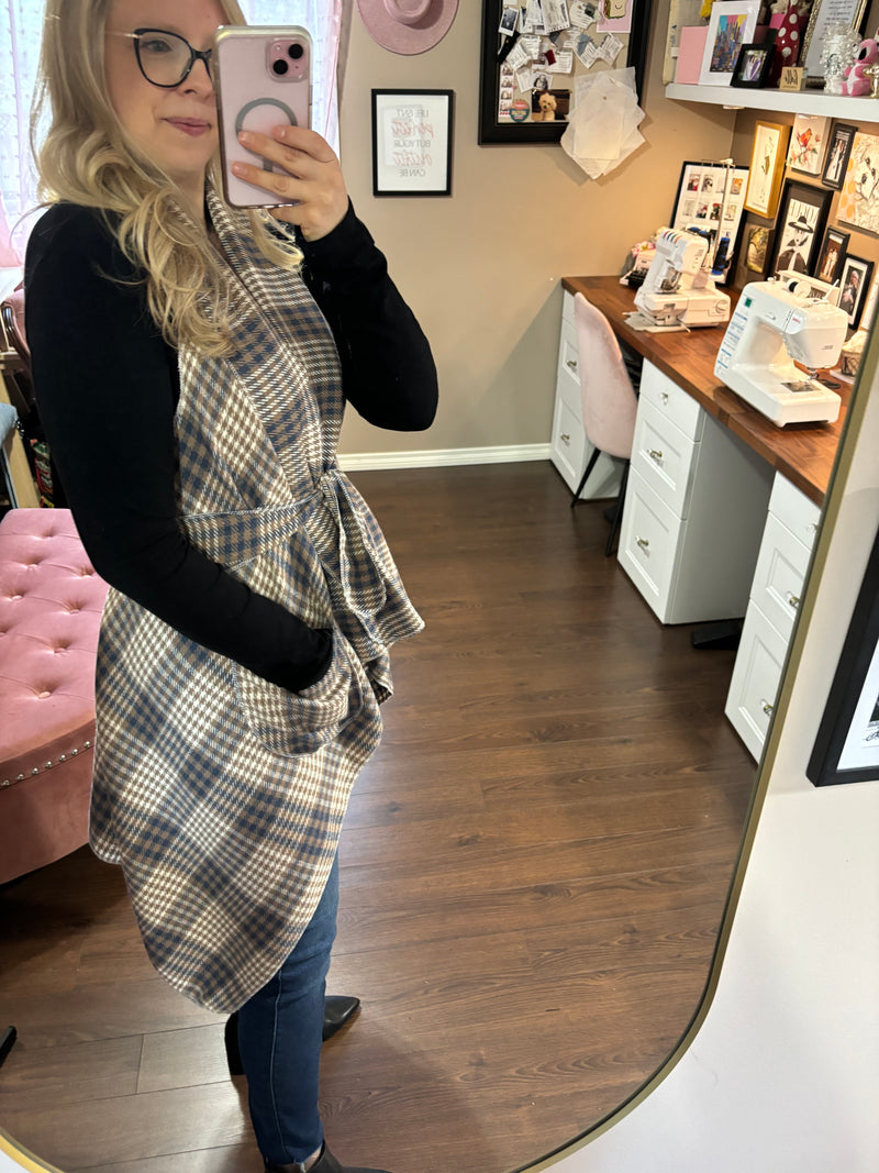 Cottage Plaid - Downtown Vest