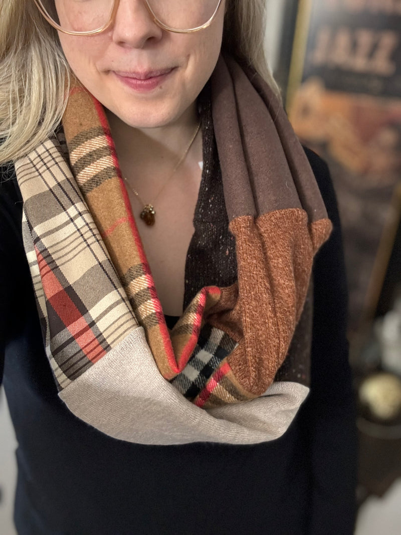 Harvest Spice - Mix Match Infinity Scarf