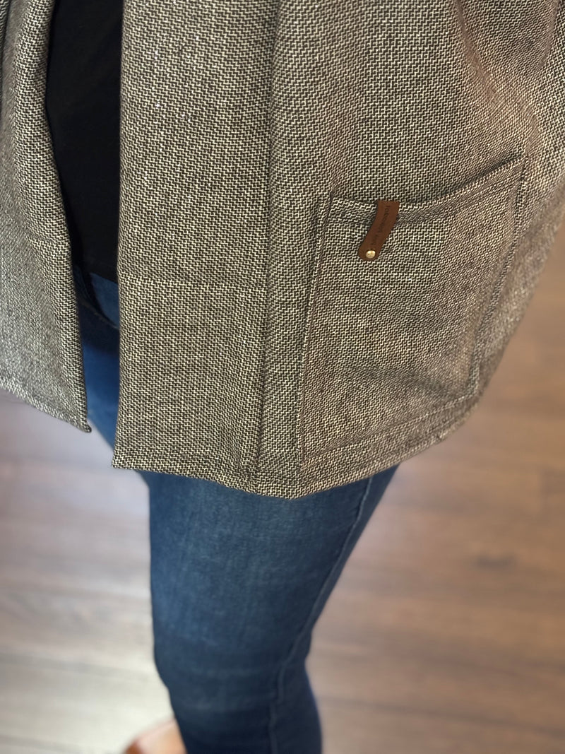 Sparkly Brown- Brooklyn Blazer
