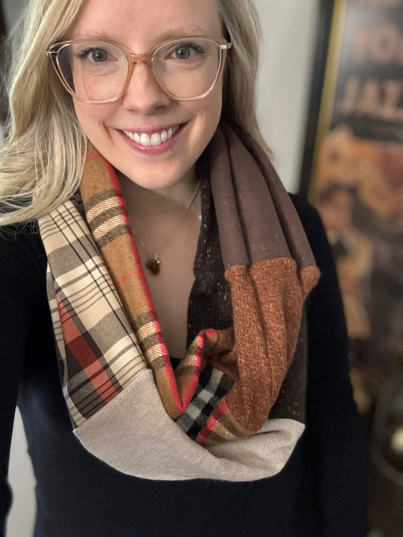 Harvest Spice - Mix Match Infinity Scarf