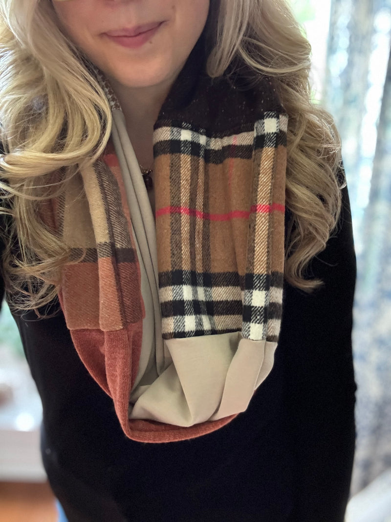 Pumpkin Spice- Mix Match Infinity Scarf