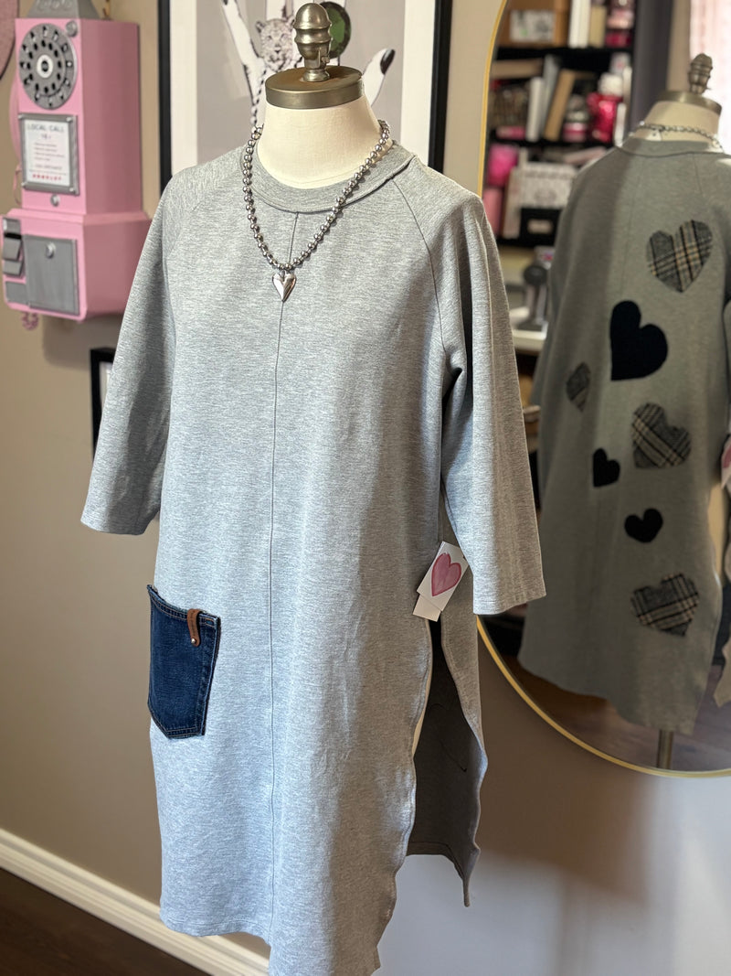 Grey Tunic - Reimagined Collection & Heartfelt Collection