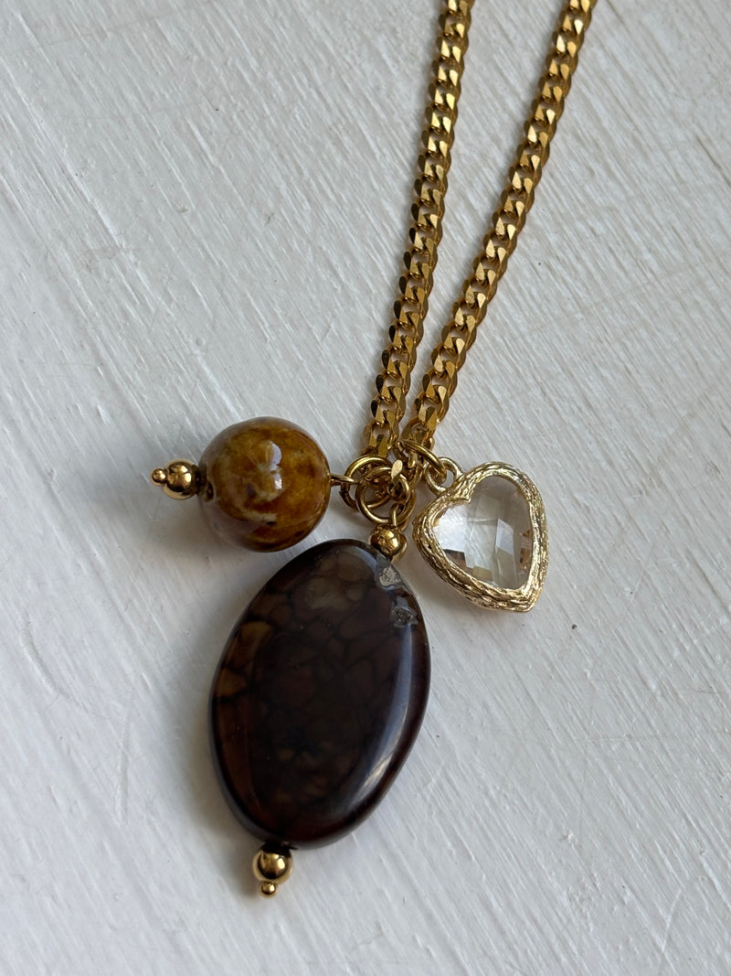 Lover  - Fancy Necklace- Heartfelt Collection
