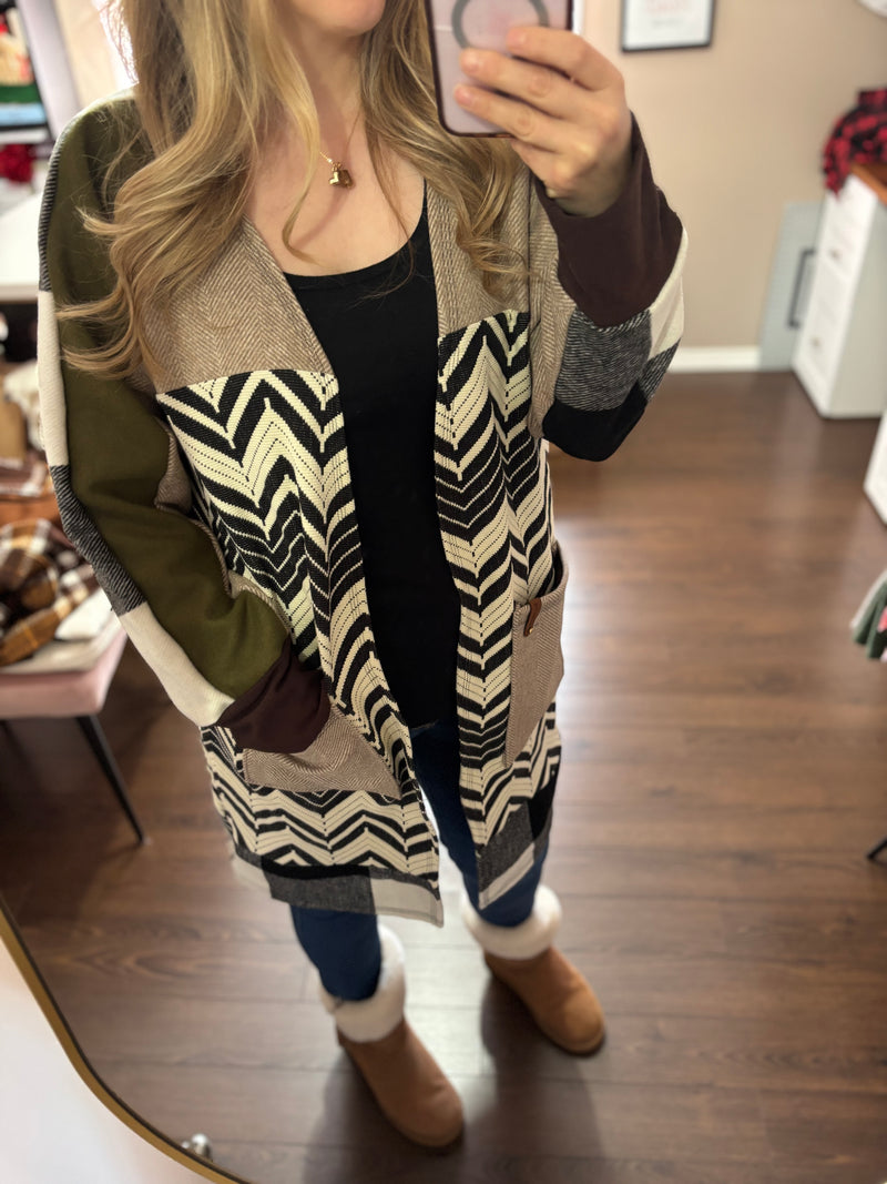 Dazed - Patchwork Cardigan