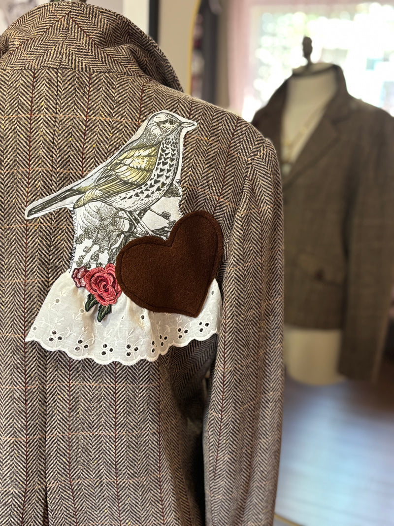 Brown Tweed Blazer - Reimagined Collection & Heartfelt Collection