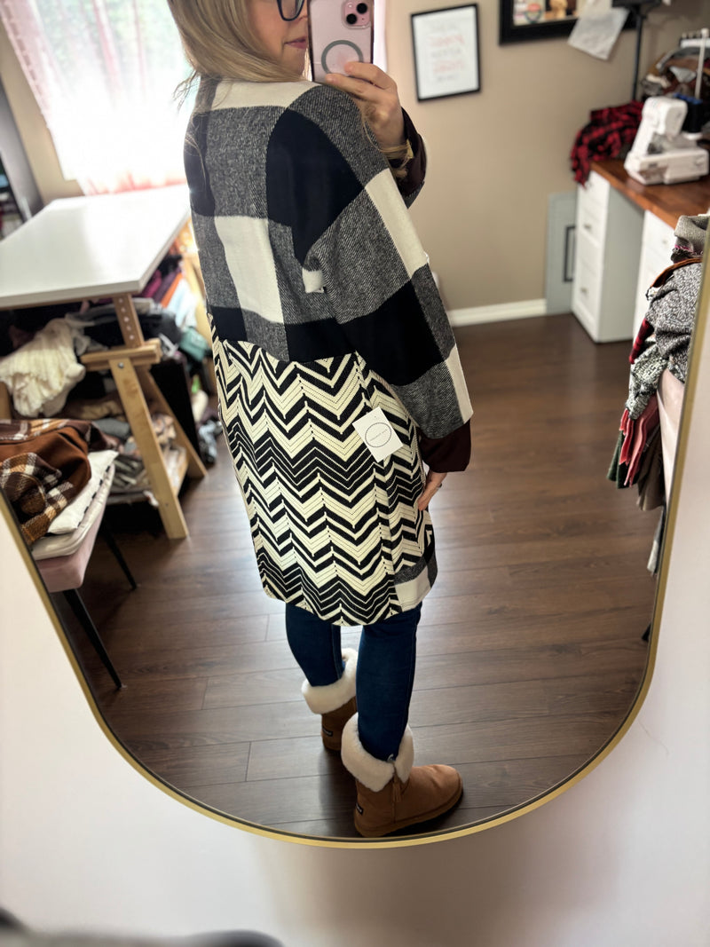 Dazed - Patchwork Cardigan