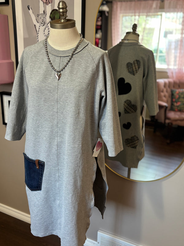 Grey Tunic - Reimagined Collection & Heartfelt Collection
