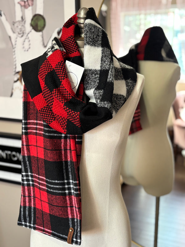 Holiday  - Patchwork Long Scarf