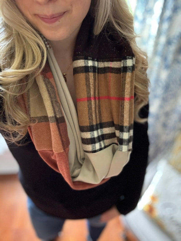 Pumpkin Spice- Mix Match Infinity Scarf