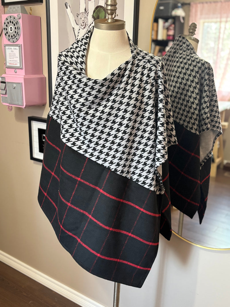 Midnight Metro- Mix Match Poncho