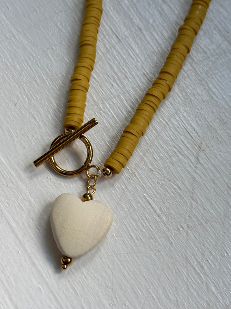 Harvest Sun - Fancy Necklace - Heartfelt Collection